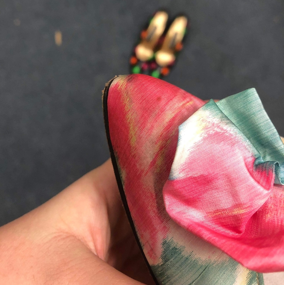 Charles Jordan Watercolor Paris Heels - Picture 2 of 5